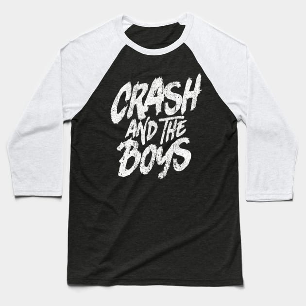 Crash and the Boys Baseball T-Shirt by huckblade